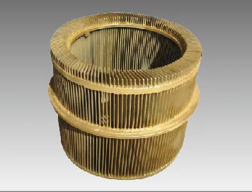 Dynamic classifier impeller for ultrafine calcite grinding mill