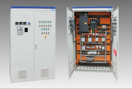 Electrical control cabinet with Siemens components