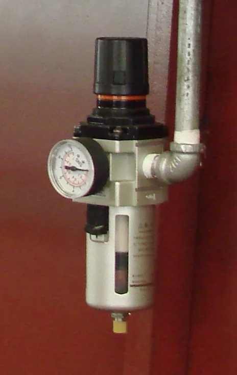 Pulse dust collector filter component for calcite powder